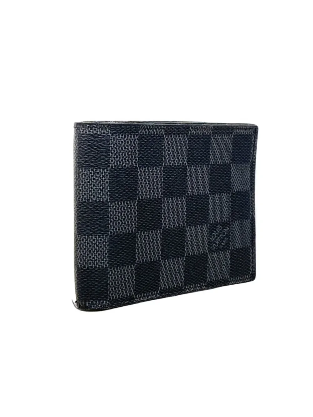 Louis Vuitton Wallet Damier Graphite Portefeuille Amerigo NM Black